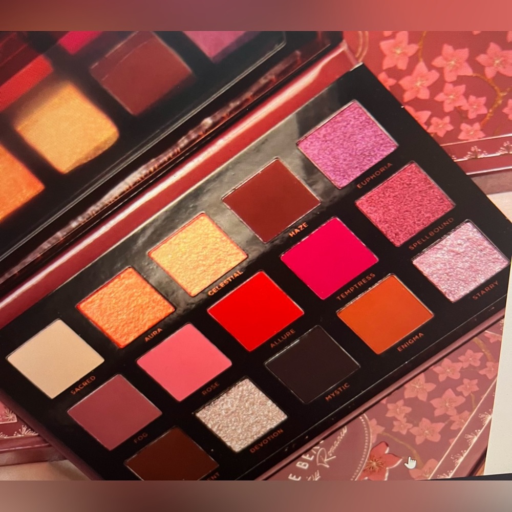ACE Beaute Mystic, Romance, palette, new inbox, 15 shades, vegan‎ & cruelty free